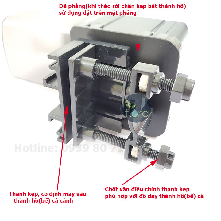 chân đế máy cho cá ăn tự động ilonda