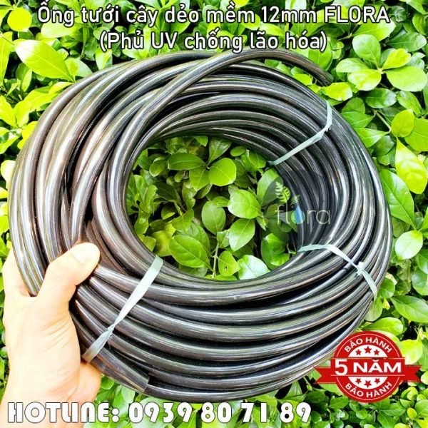 Ống tưới cây 12ly dẻo mềm Flora