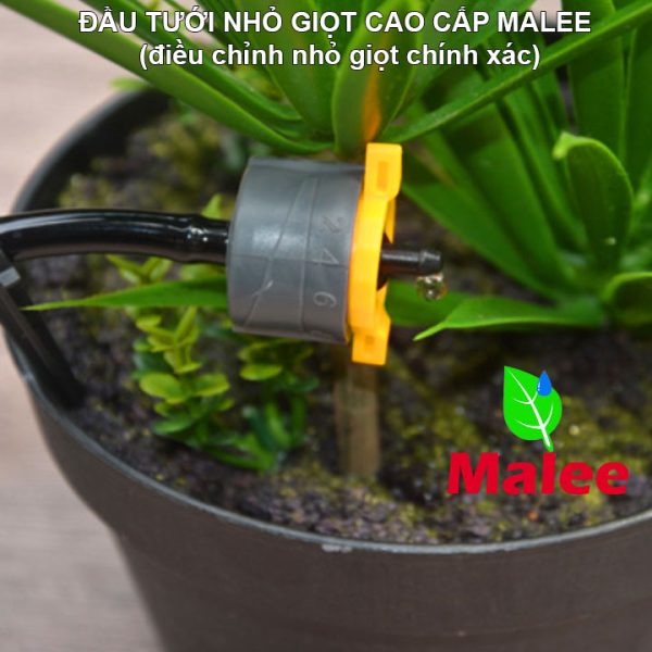 Vòi tưới cây nhỏ giọt điều chỉnh cao cấp Malee thái lan